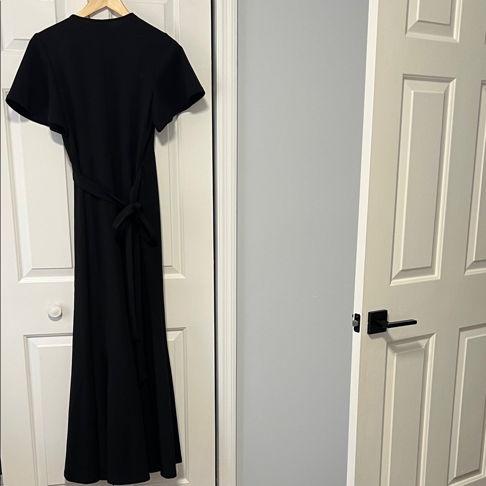 THE LIMITED Black Maxi Wrap Dress